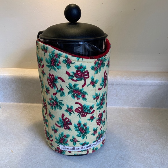 Christmas French Press Coffee Cosy - Picture 6 of 6